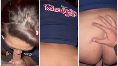 คลิปหลุดไทย เจ้าของร้านอาหารเย็ดกับลูกน้อง ก่อนไปส่งที่บ้านขอเย็ดก่อนกลางทาง อมควยแล้วหันตูดให้เย็ด ตูดใหญ่กระมันส์ แล้วเรียกให้อมแตกคาปาก