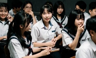 เรื่องเสียววันปัจฉิม นักเรียน ม.6 รวมกลุ่มเย็ดกันคาห้องเรียน